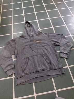 Blue 84 Charcoal Gray Hooded Pullover Sweatshirt